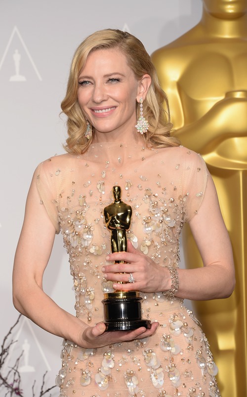 Cate Blanchett Talks Makeup and Keeping Fit | general 