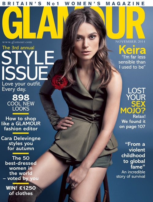  Keira Knightley Does Glamour | keira knightley 