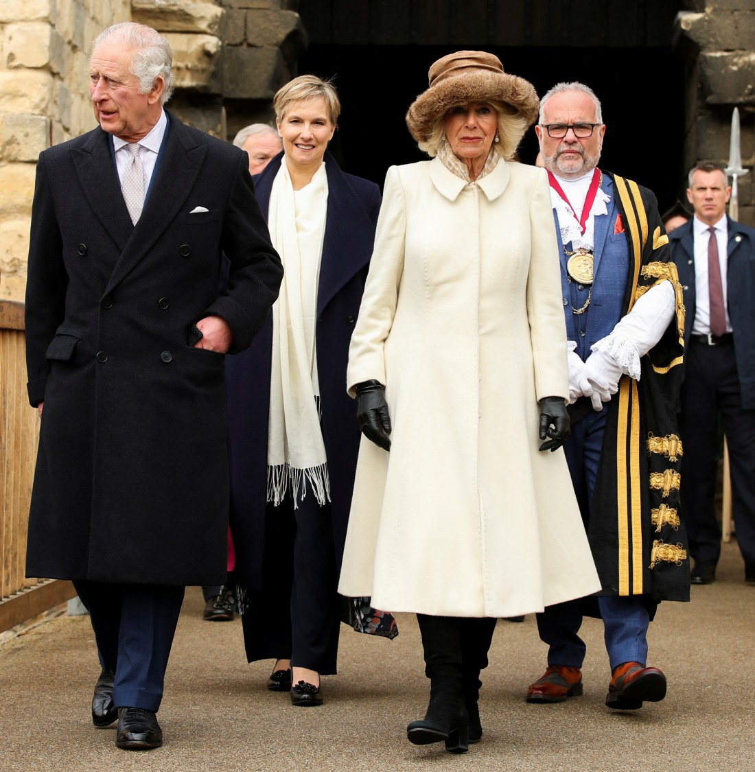 king-charles-&-queen-camilla-faced-protests-during-an-outing-in-colchester