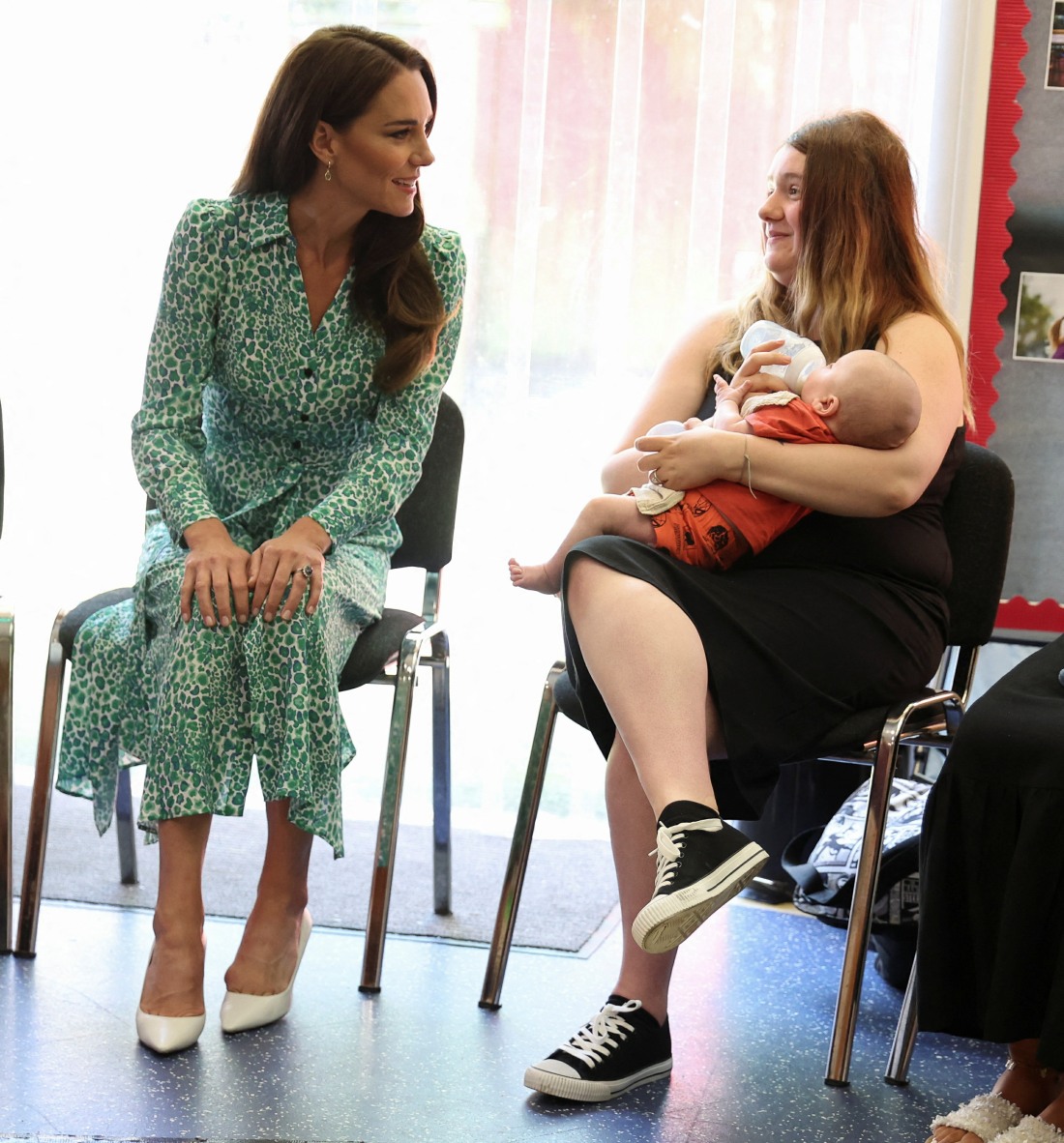 princess-kate-wore-leopard-print-cefinn-to-launch-a-new-early-years-study
