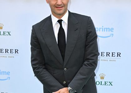 roger-federer-screens-his-documentary-in-london,-with-guests-mike-&-zara-tindall